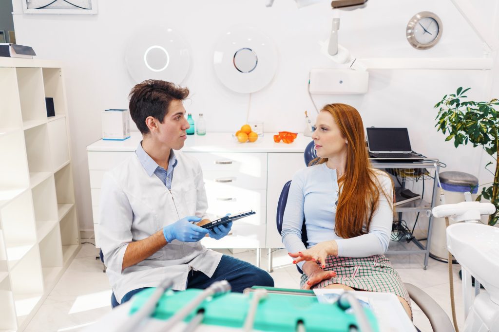 All On 4 Dental Implants 10 Man and woman dentist office