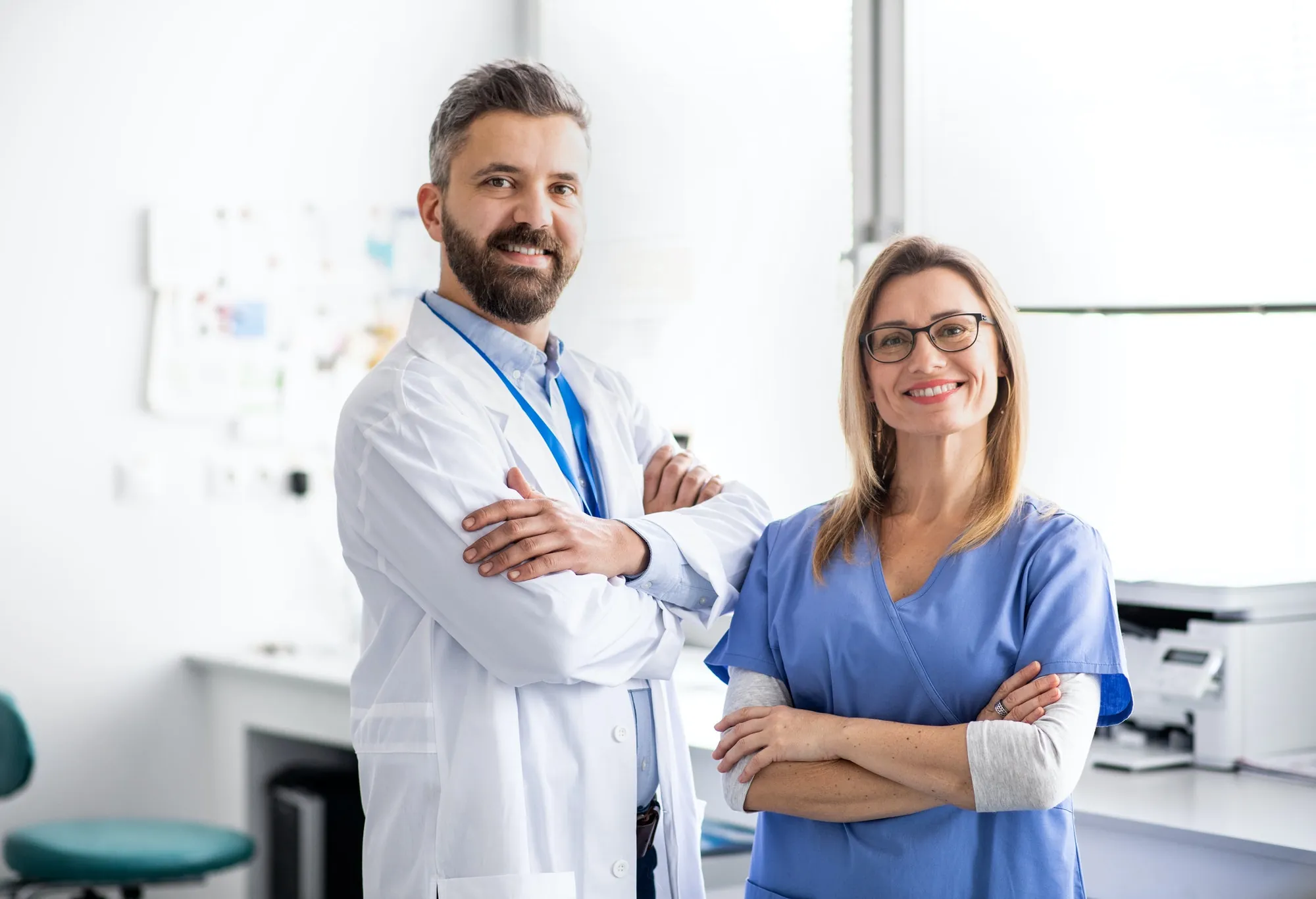Contact Us 5 Dentist with dental assistant
